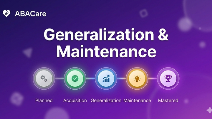 Generalization & Maintenance: The Missing Pieces of the Treatment Plan